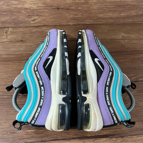 Nike Air Max 97 “Have a Nike Day” Low Top Athletic Sneakers Shoes Men’s Size 8 - Picture 3 of 11
